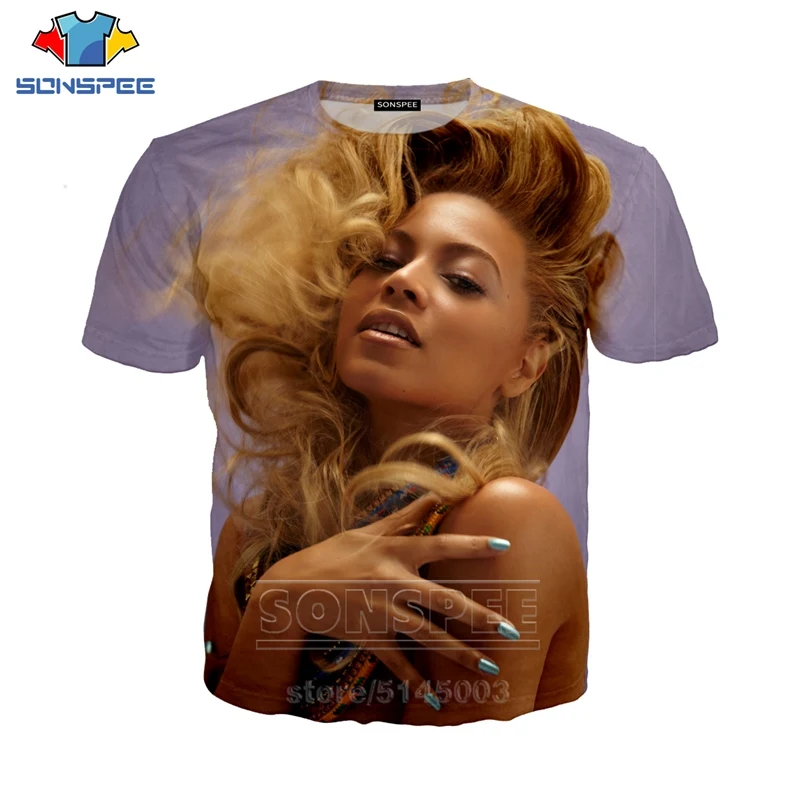 Beyonce футболка Летняя новая Мужская Женская толстовка с 3D принтом сексуальная