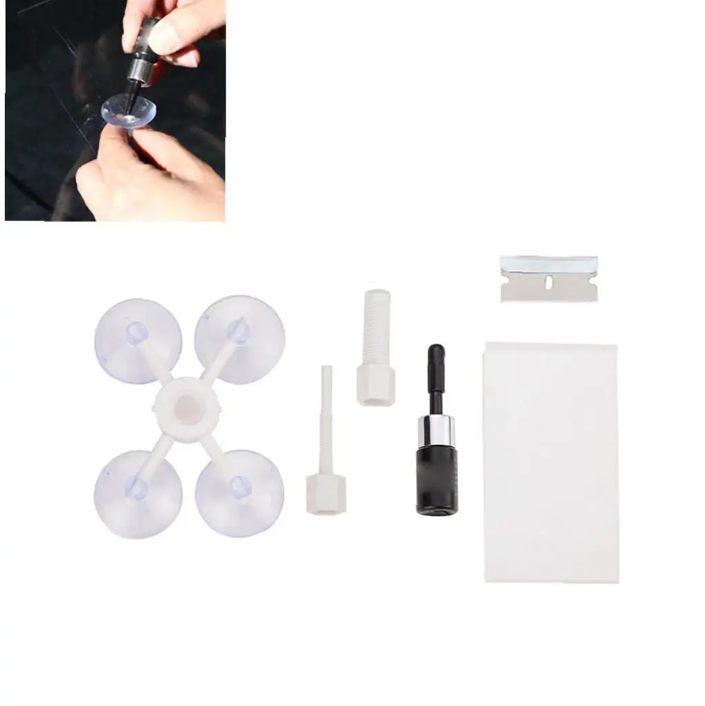 Набор для ремонта лобового стекла автомобиля профессиональный инструмент окон и