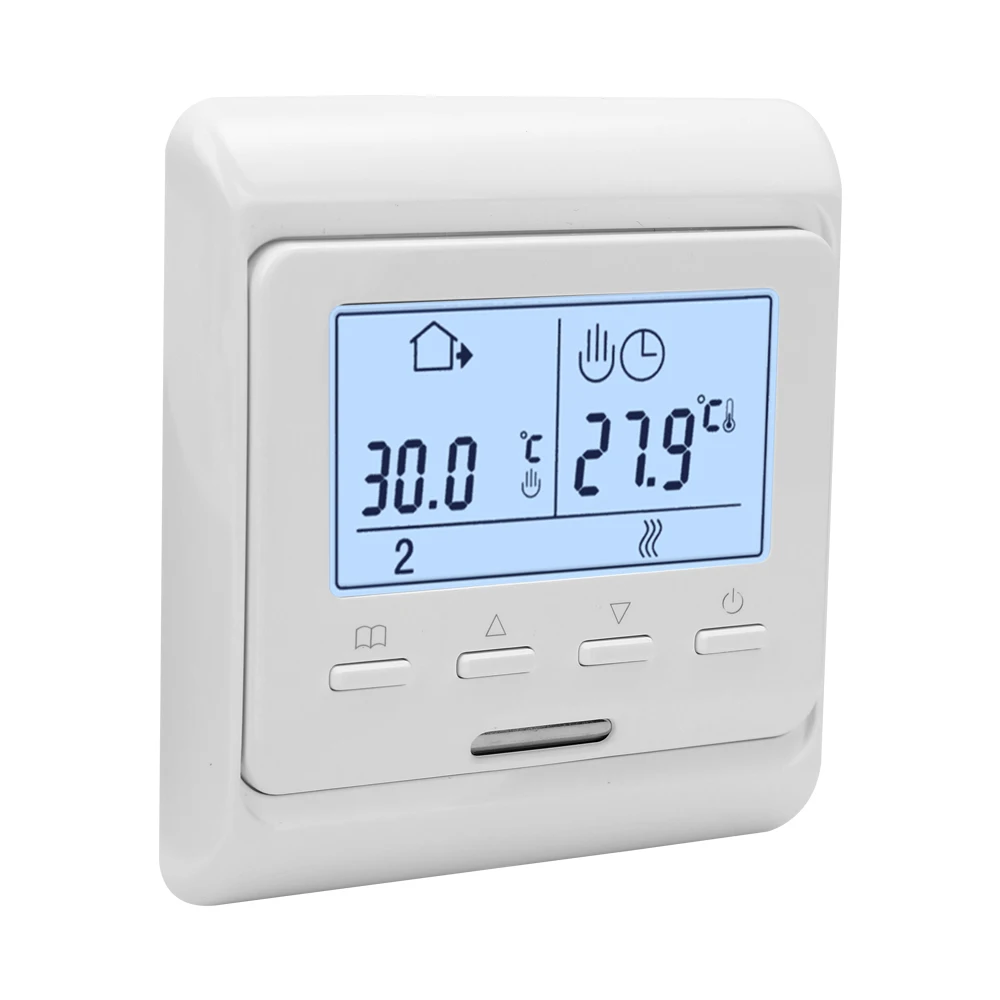 Интеллектуальный цифровой регулятор температуры метеостанция терморегулятор