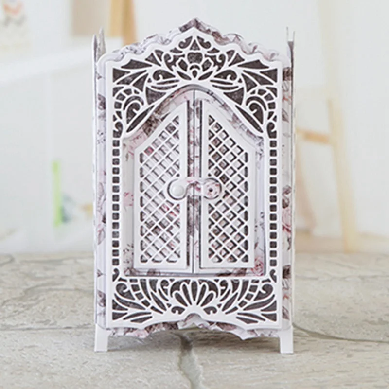 

Xmas Gift Box Metal Cutting Dies Christmas Scrapbooking Dies for Card Making DIY Embossing Cuts Stencil Craft New Dies