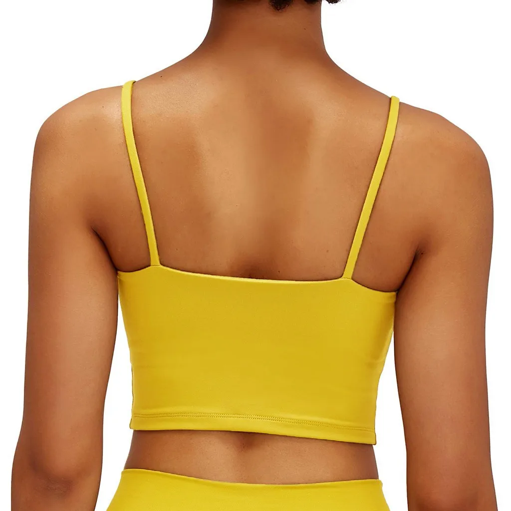 Топ женский летний без рукавов пикантный кроп-топ повседневная спортивная майка