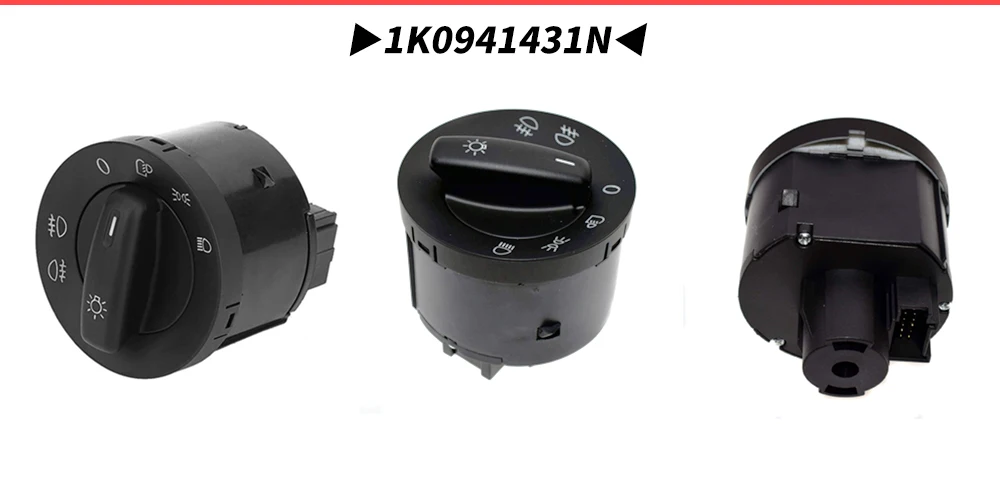 Переключатель управления автомобильных фар для Volkswagen Passat B5 B6 Polo Touran Bora Passat CC Vw Golf 4 MK5 Caddy Jetta Противотуманные фары переключатели