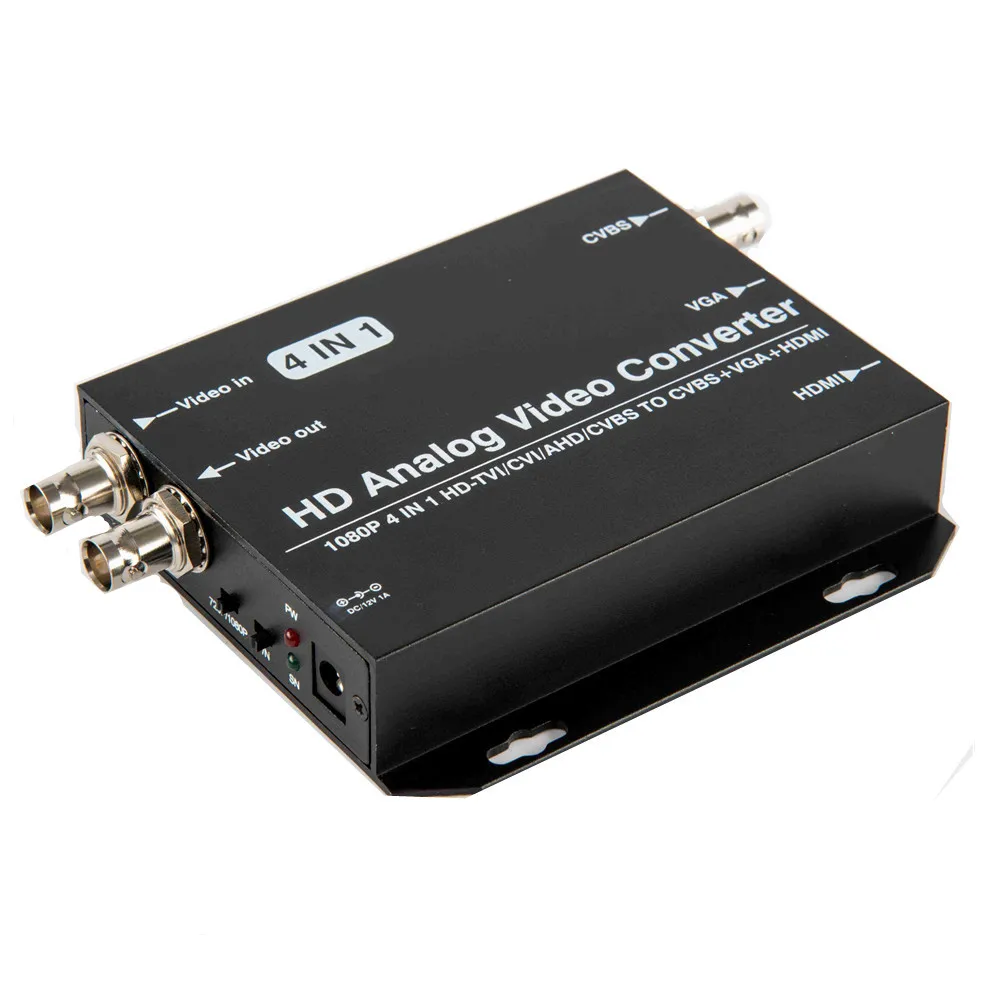 AHD/TVI/CVI/CVBS видео в HDMI/VGA/CVBS адаптер конвертер обнаружение PAL/NSTC полный HD1080P для