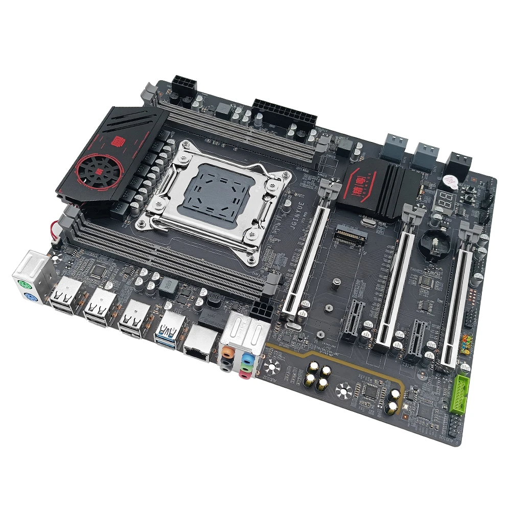 Десктопная материнская плата X79 LGA 2011 с поддержкой Intel i7 Xeon E5 V1 V2 процессор DDR3 ECC/NON