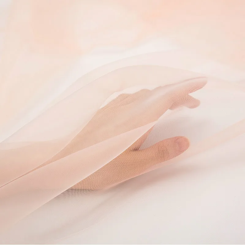 Розовая мягкая ткань для тюля прозрачная органза красный черный зеленый бежевый