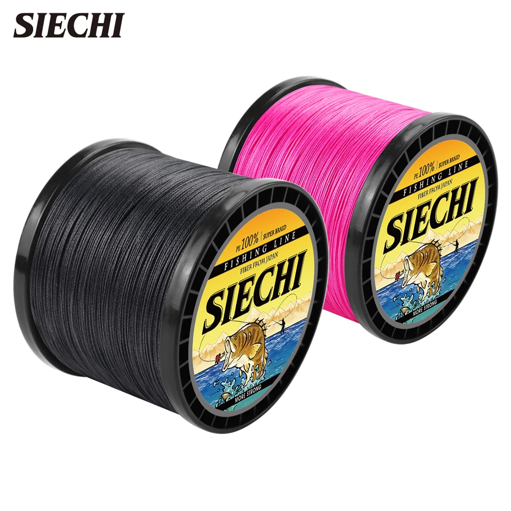 

SIECHI 8 Strands Braided 100% PE 300M 500M 1000M Fishing Floating LineJapanese Multifilament Smooth For Carp Accessories