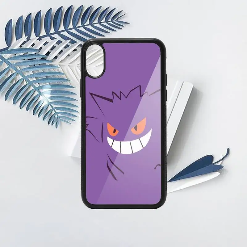 

gengar luxury Phone Case funda coque PC for iPhone 11 12 pro XS MAX 8 7 6 6S Plus X 5S SE 2020 XR
