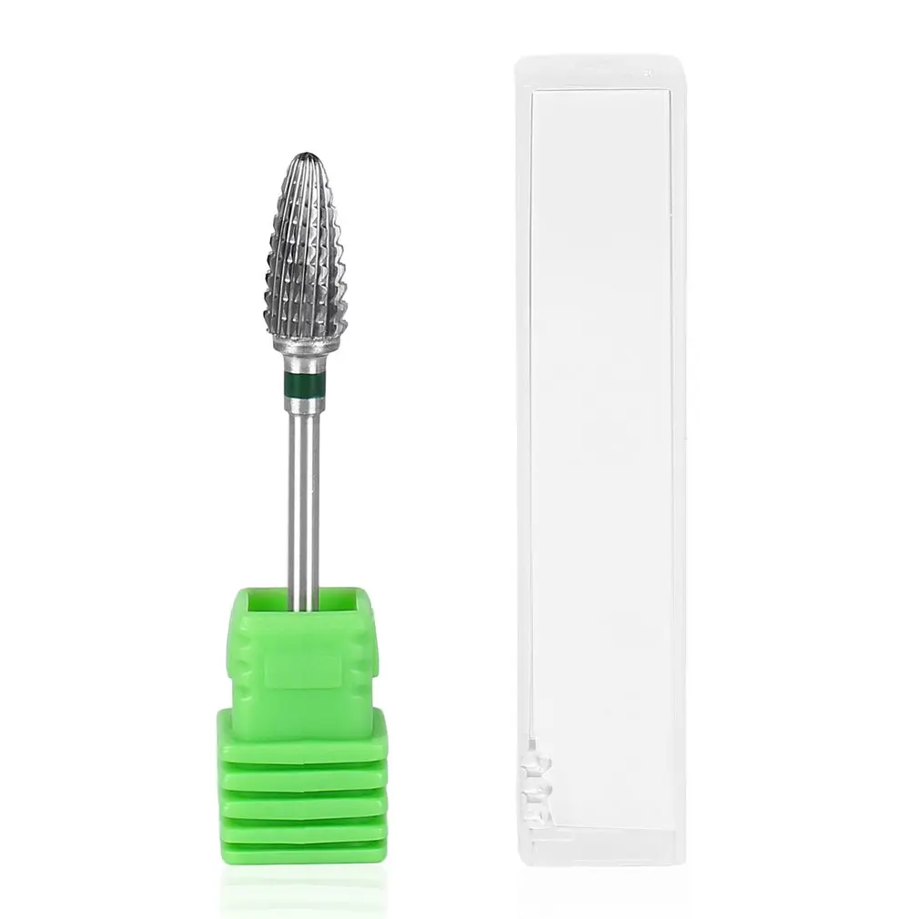 1 шт. большое твердосплавное сверло для ногтей в форме конуса электрическая пилка