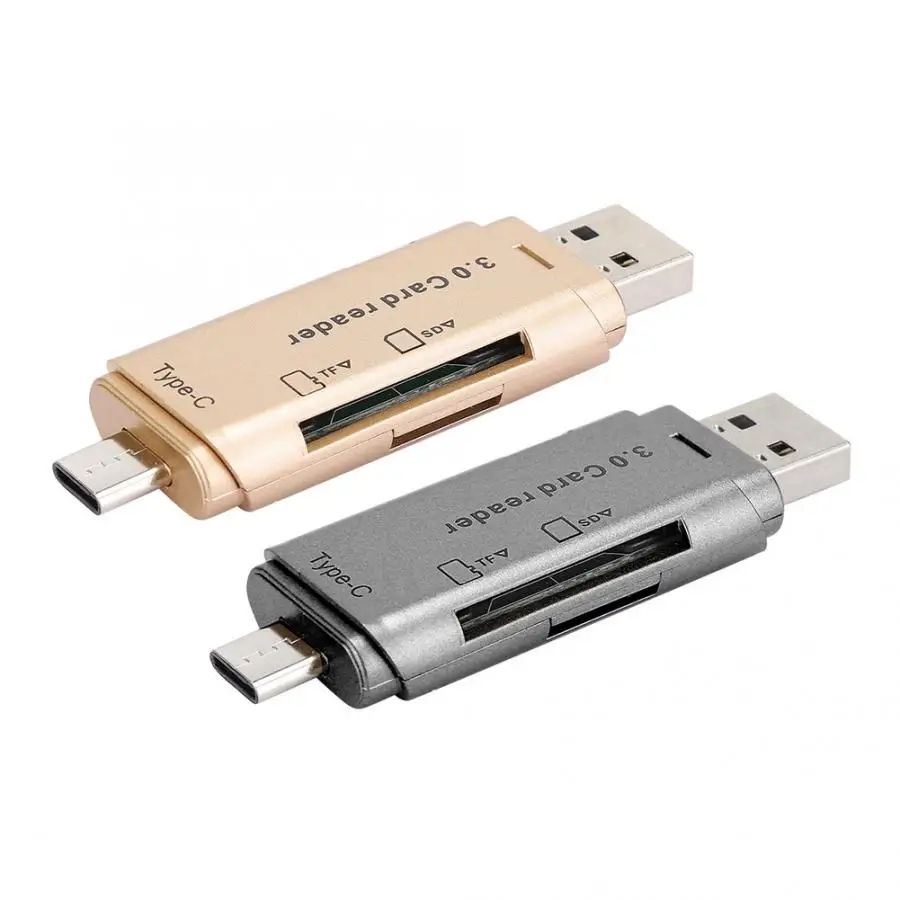 Многофункциональный кардридер для компьютера портативный конвертер памяти USB 2 в