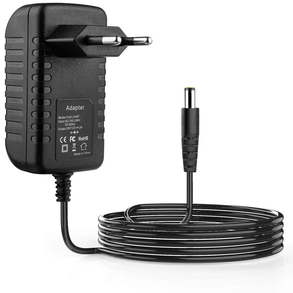 

12 V Dc Power Adapter Power Supply 12 V 2 A Transformer For Mosquito Lamp IR Illuminator Scanner Webcam