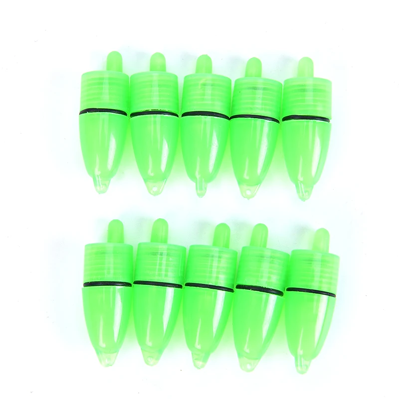 10 шт./лот светящийся морское светодиодный Рыболовные катушки рыболовные колокол