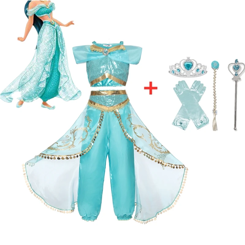 Фиолетовое платье принцессы для девочек Детская одежда костюмированной