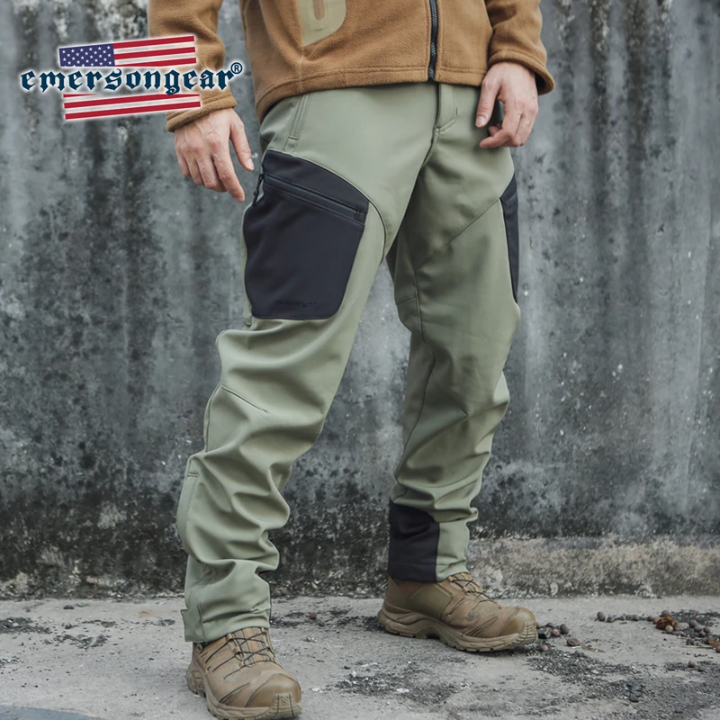 Emersongear уличные спортивные треккинговые брюки быстросохнущие дышащие походные альпинистские походные водонепроницаемые теплые зимние брюки