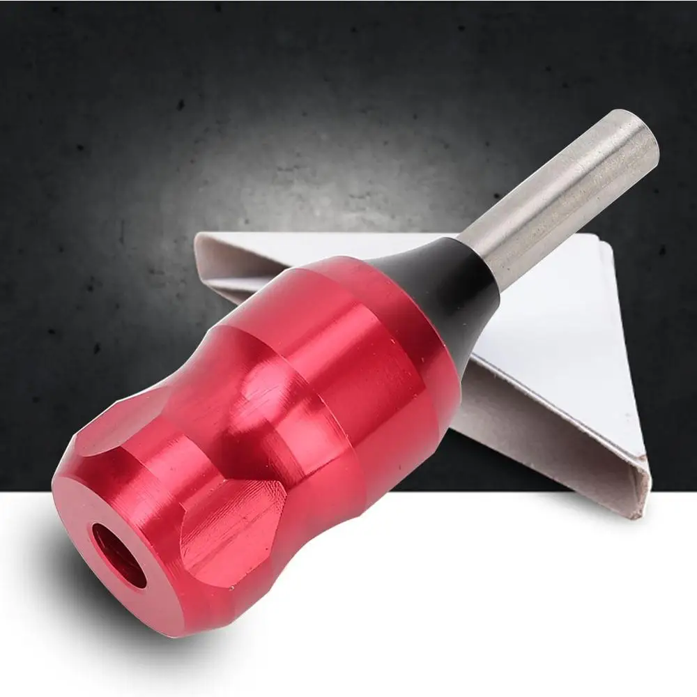 

1 Pcs 25 mm High Quality Alloy Professional Tattoo Carved Non-Slip Design Handle Grip Tattoo Body Art Tool Accessories Supplies