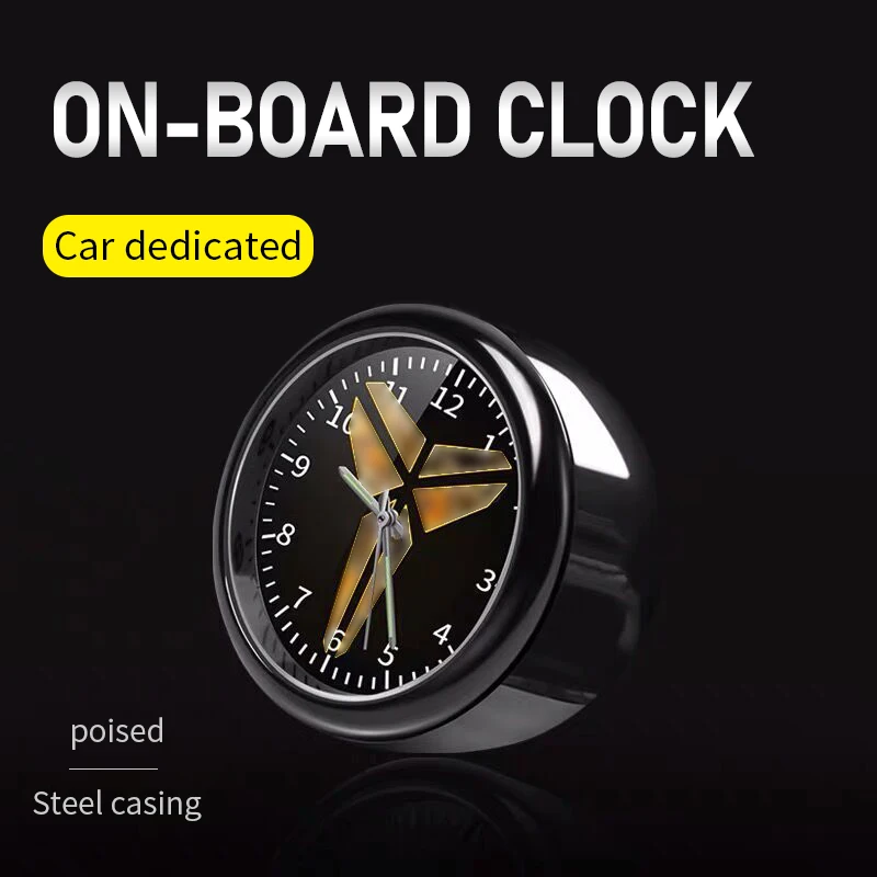 Автомобильные мини часы для приборной панели внутренние цифровые с держателем