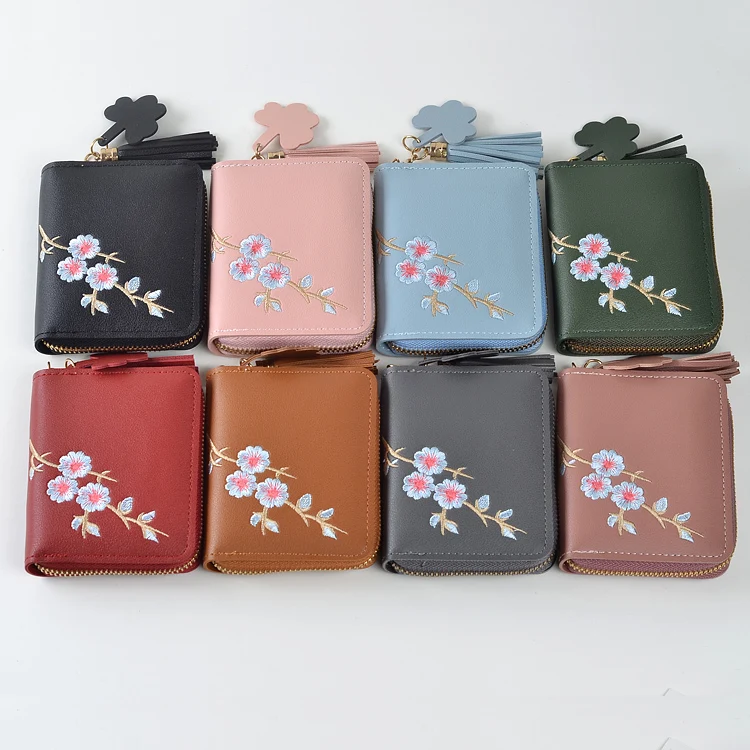 Женские кошельки женские держатель для карт и удостоверения личности Женский