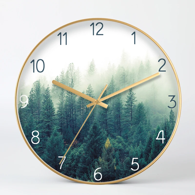 Современные настенные часы в скандинавском стиле художественный