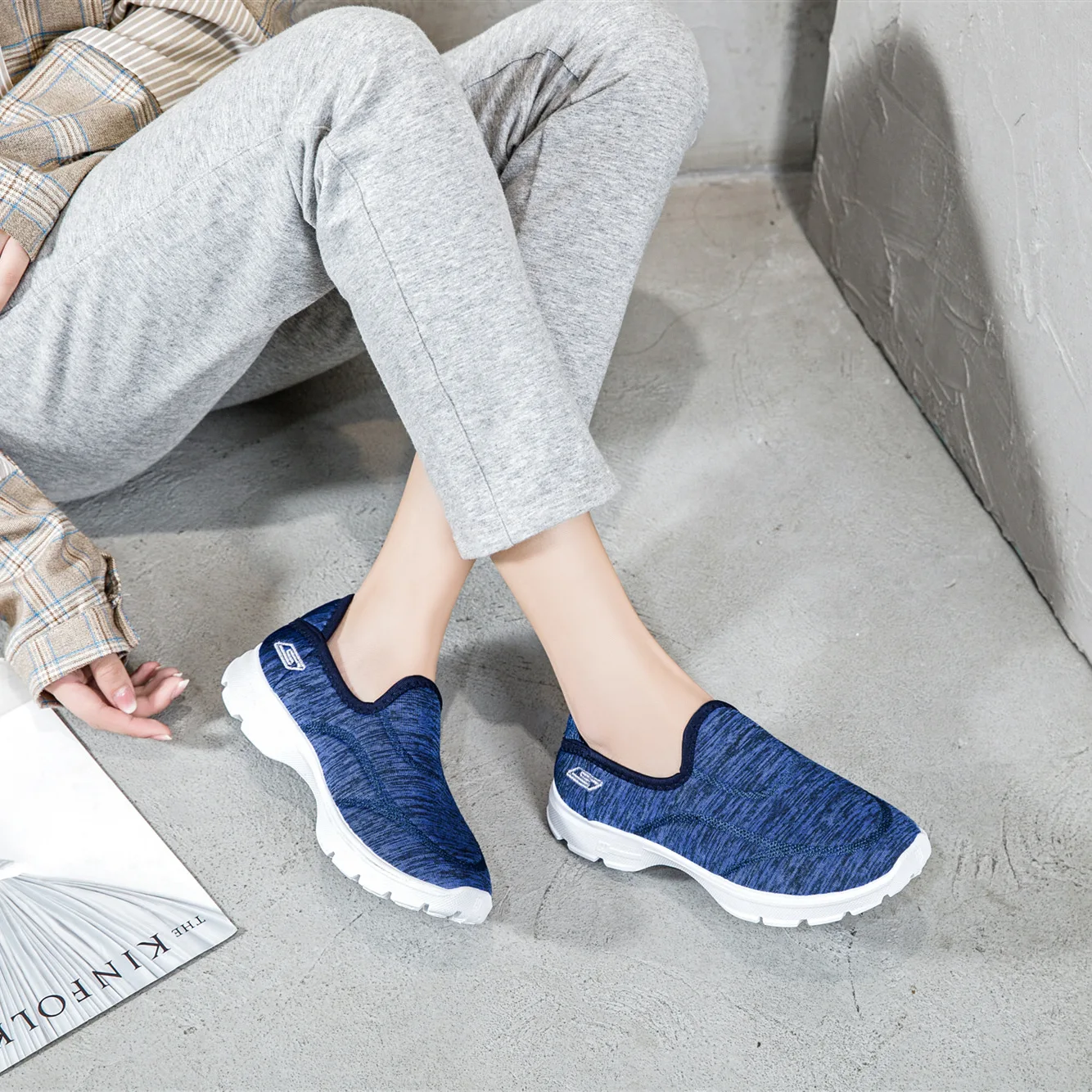 

2021 New Breathable Comfortable And Simple Sports All-Match Women's Vulcanized Cloth Shoes