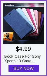 Чехол-книжка для sony Xperia L3, чехол, роскошный кожаный чехол для телефона, силиконовая задняя крышка для sony Xperia L3, деловой чехол