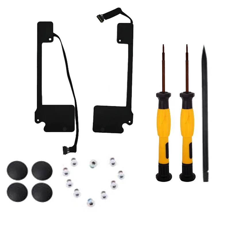 

Back Cover Screw+Feet Foot (No Rubber)+Left / Right Speaker for Mac Book Pro 13 Inch Retina A1502 Speakers