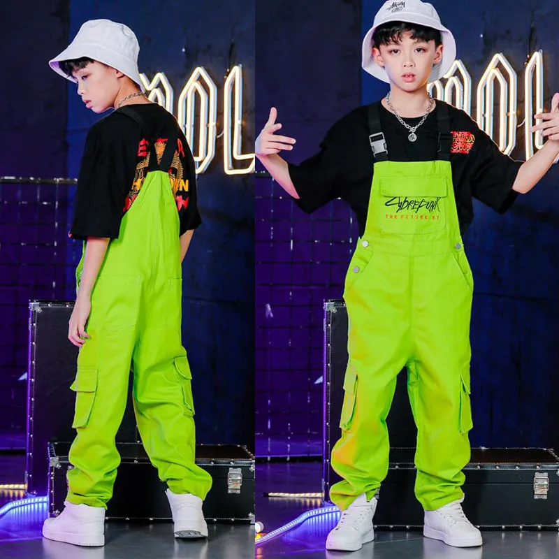 Детская танцевальная одежда в стиле хип хоп для девочек и мальчиков спортивная