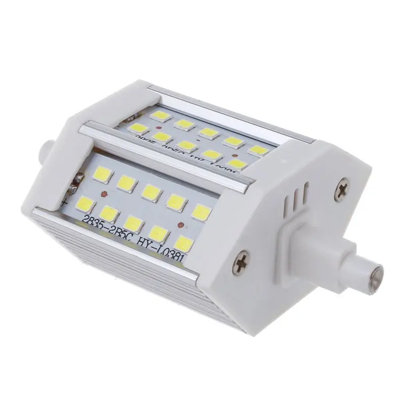 R7S 15 Вт 30 SMD 78 мм 2835 светодиодный светильник с регулируемой яркостью чистый