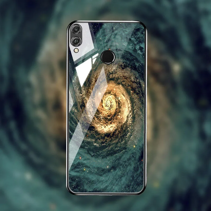 M040 Чехол для телефона для huawei Honor 10 Lite чехол Coque для huawei Honor 9 Lite Play 8A 8C 8s 7A 7C Pro 8x Max протектор из закаленного стекла Стекло бампер - Цвет: M040