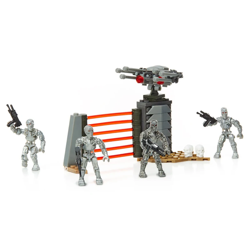 Mega Bloks Construx Terminator Genisys CNG02 T-800 Pack Building Blocks Construction Toys | Игрушки и хобби