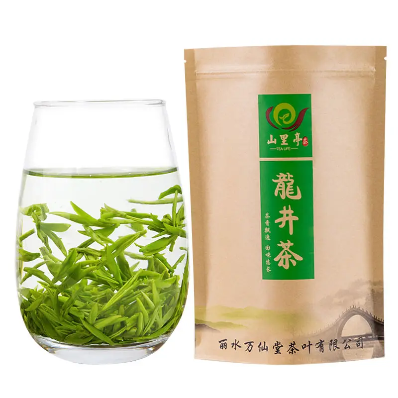 Оригинальный китайский чай Альпийский Longjing новый весенний зеленый ароматный