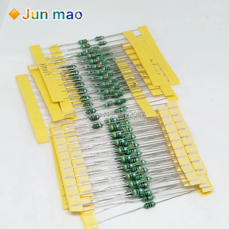 1/4W AL 0307 0 25 W 1uH до 1 м индуктор 13valuesX10pcs = 120 шт. пакет с электронными компонентами