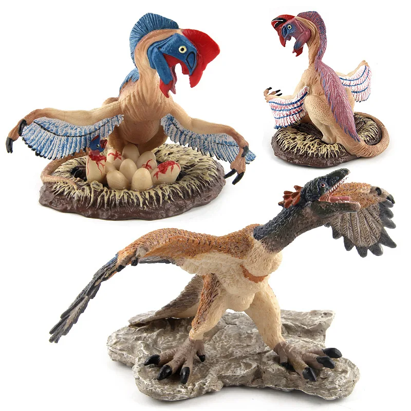 

World Park Before Archaeoteryx Oviraptor Dinosaur Action Figure Plastic Animal Collectible Model Toy Gift