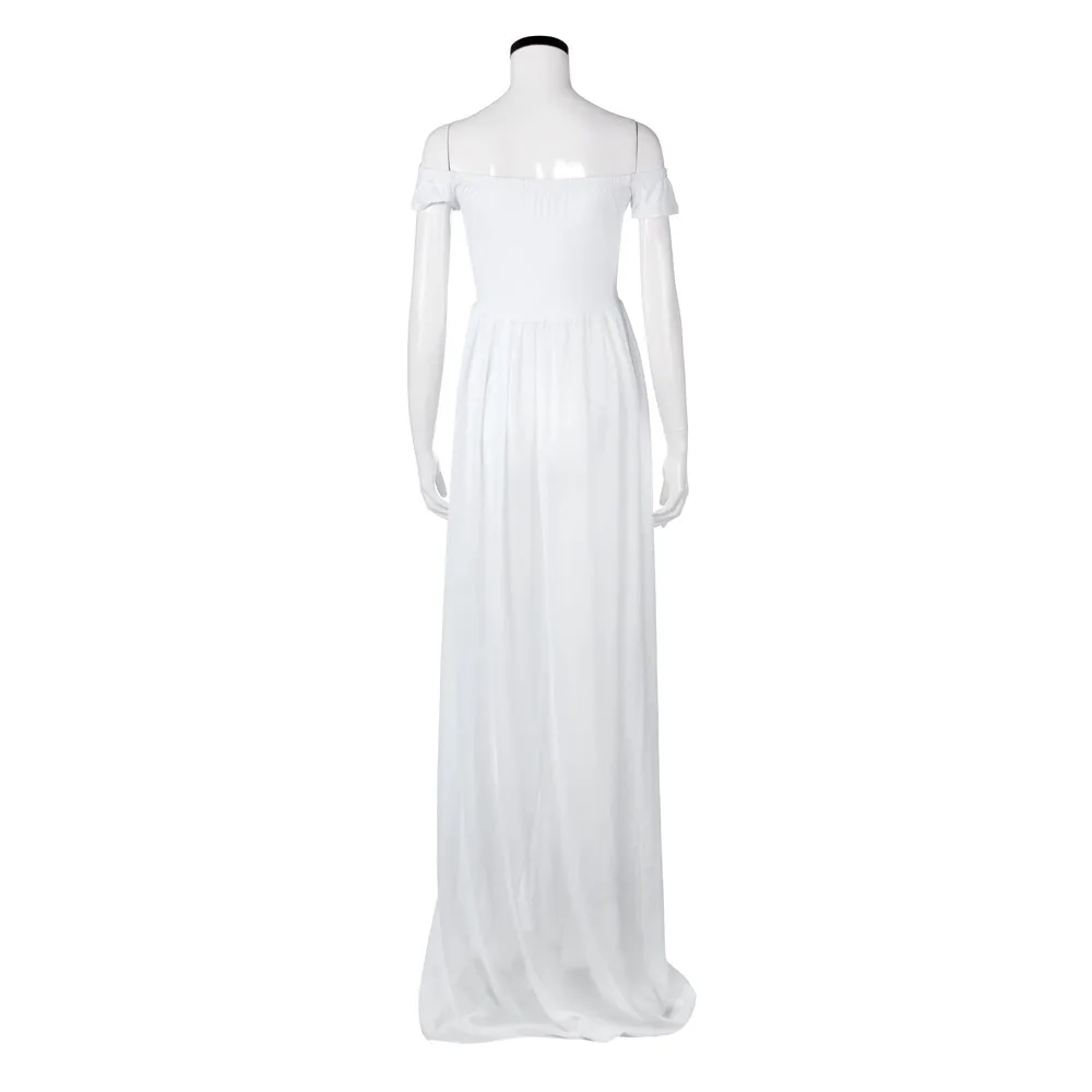 

Maternity Dresses For Photo Shoot Women Pregnants Sexy Off Shoulders Dresses Maxi Photography Props Maternity Pregnancy Dresses