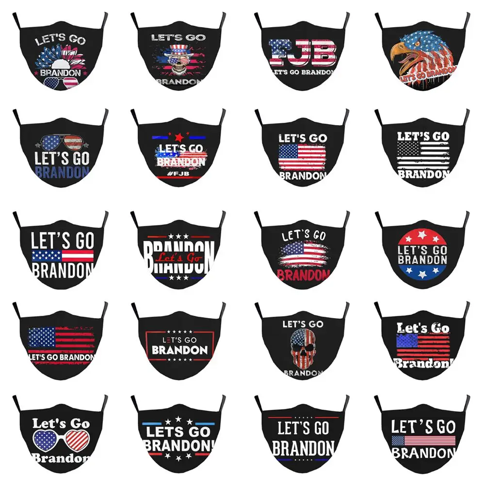 

New Cotton Washable Respirator Facial mask Let’s Go Brandon FJB New And High Quality Men Wimen Interesting Nice Good MASK