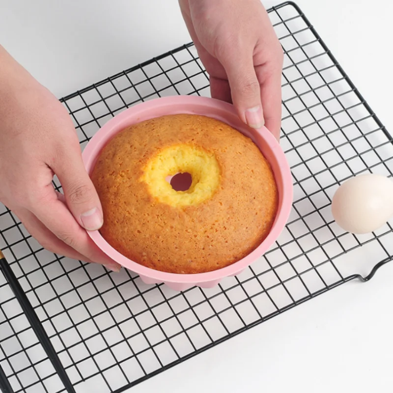 Круглая силиконовая форма для тортов антипригарная выпечки сделай сам хлебная