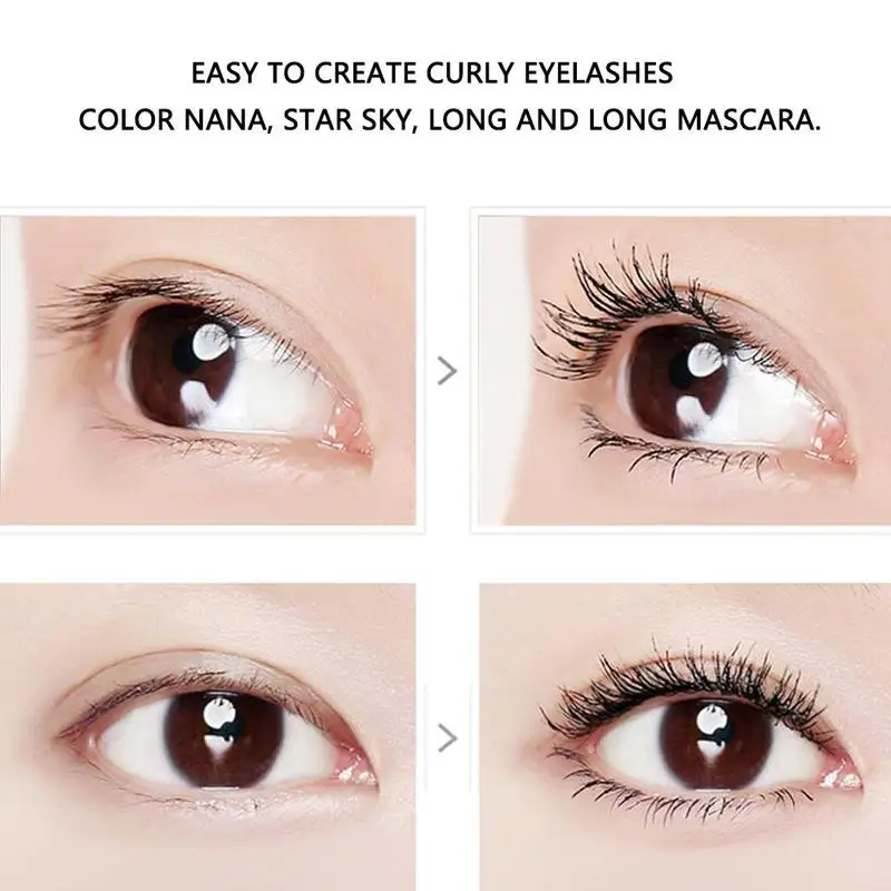 4D шелковые ресницы толстая Удлиняющая Тушь для ресниц длинные черные