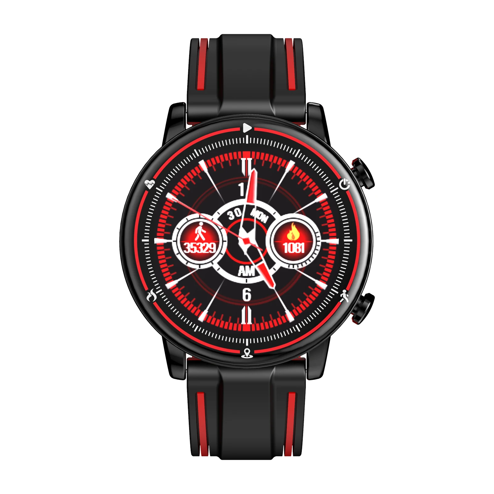 

1.28'' Touch Smart Watch Men BT 5.0 IP68 Waterproof Smartwatches Heart Rate Monitoring Blood Pressure Detecting Fitness Tracker