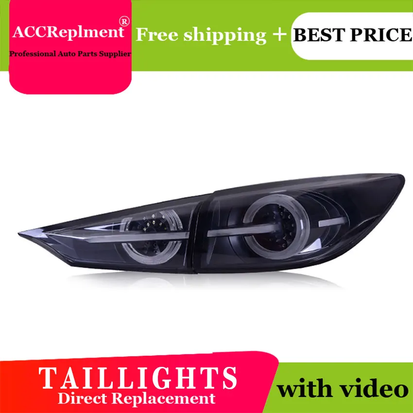 

Car styling for Mazda 3 Axela 2014-2018 led taillights for Tahoe Suburban LED rear lights car styling trunk lamp parking