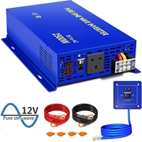 2500w pure sine wave inverter 12v 220v dc to ac off grid system customizable solar inverters with wired remote control