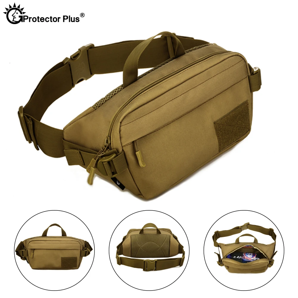PROTECTOR PLUS уличная тактическая поясная сумка спортивный камуфляж для кемпинга