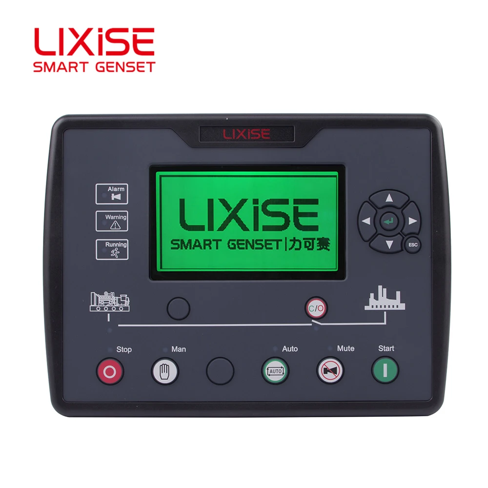 LIXiSE LXC6110N AMF diesel generator set controller LCD auto start controller genset parts electronic cuircuit board panel