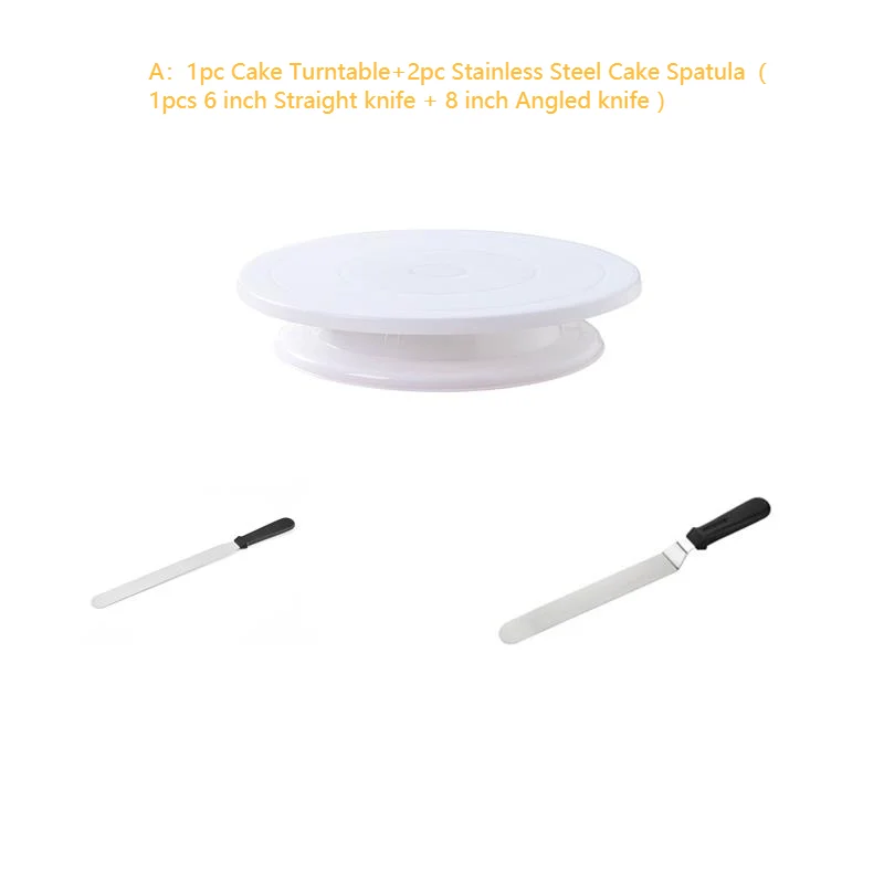 Вращающаяся круглая подставка для торта инструменты украшения вращающийся стол