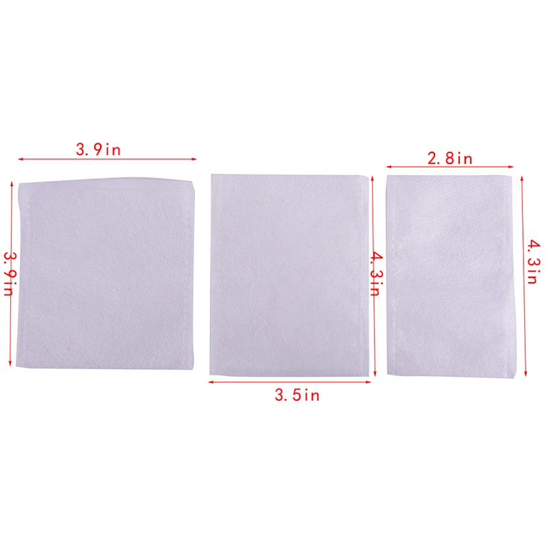 

100pcs Non-woven Fabric Pots Raising Eco-Friendly Planting Bags Garden Nursery Bags Biodegradable Plant Grow Seedling