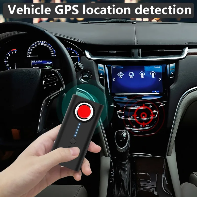 black t1 hidden camera finder gadgets camera spy lens cameras wiretapping gps tracker sound signal finder detector black free global shipping