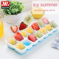 silicone ice cube maker form for ice candy cake pudding chocolate molds easy release square shape ice cube trays molds