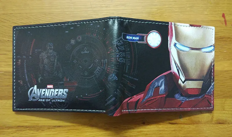 Короткий кошелек из мультфильма мстители |