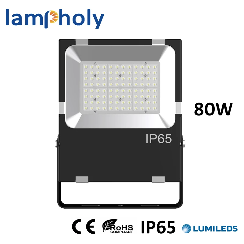 Светодиодный прожектор для наружного использования 80 Вт гарантия 5 лет супер