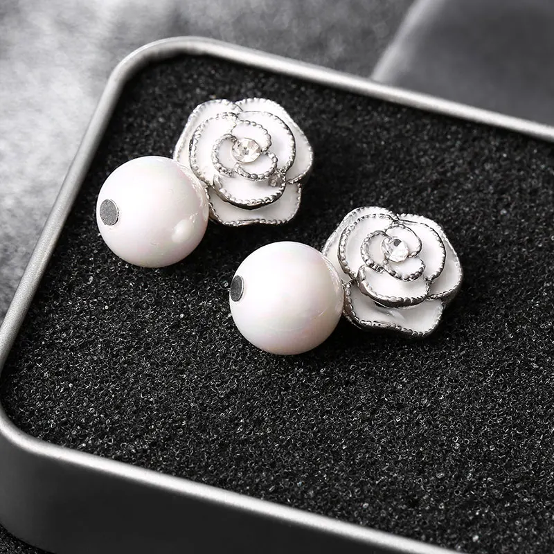 Новые модные жемчужные 5 серьги для женщин бижутерия Роскошные Жемчужные Серьги