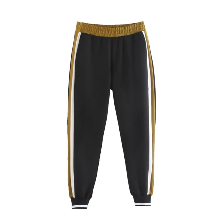 1 pant Осенние спортивные костюмы женские повседневные толстовки Толстовка Женский комплект 2 шт. одежда комплект из двух предметов с длинными рукавами топ и штаны - Цвет: 1 pant