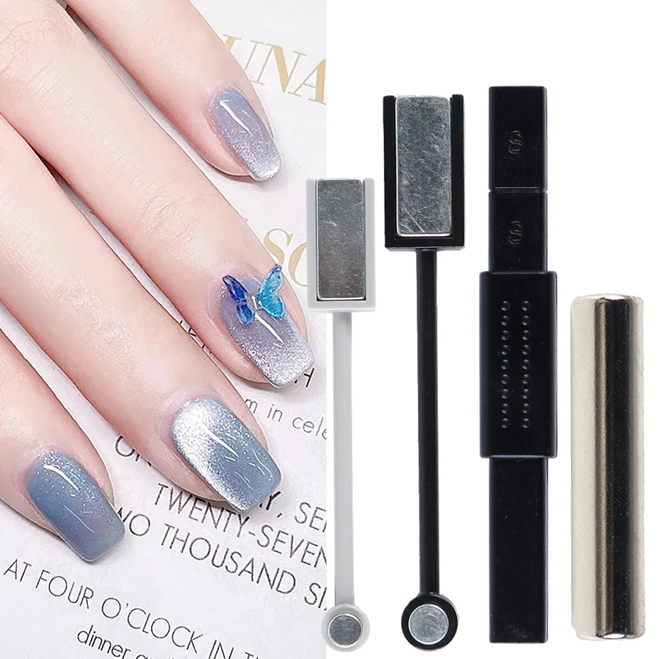 Магнитная палочка для украшения ногтей доска гелевого Лаки 9D “кошачий глаз”