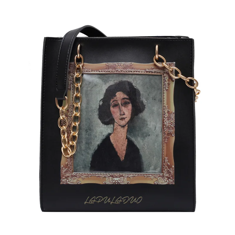 

Ins Net Red Tote Bag 2020 New Korean Fashion Personality Creative Trend Wild Large-capacity One-shoulder Handbag Designer Bag